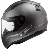 Casco Ls2 353 Rapid Solid Negro Mate Hombre Mujer Vxv