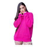 Casaco Blusa De Frio Feminina Inverno 2023 Tricô  Max Gola