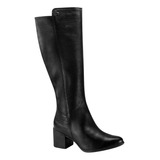 Bota Bottero Cano Longo Montaria Feminina Couro Inverno Nova