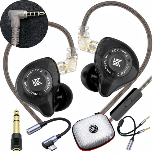 Audífonos Kz Edx Pro X Con Mic Todo En Uno Gamer Monitores | Envío gratis