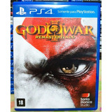 God Of War 3  Remasterizado  Mídia Física Jogo  Original Ps4