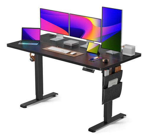 Totnz Standing Desk Adjustable Height, Electric Standing De.