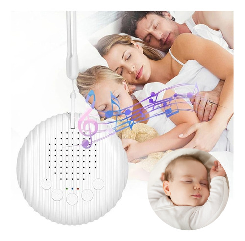 Aparelho Som Ruído Branco Útero Ninar Bebê Relaxante Dormir