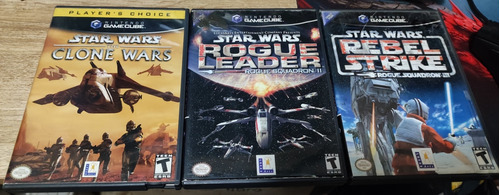 Star Wars Nintendo Gamecube Clone Rogué Strike