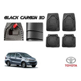 Tapetes Premium Black Carbon 3d Toyota Avanza 2012 A 2015