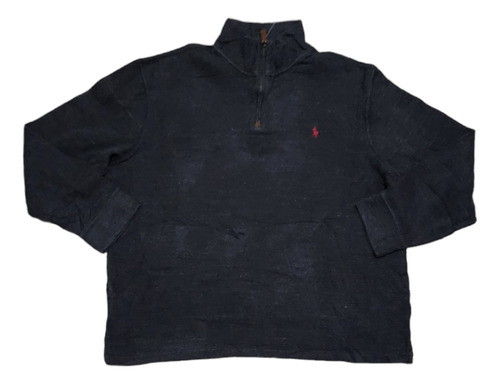 Sueter Polo Ralph Lauren Xgrande Xl Gris Pony Rojo