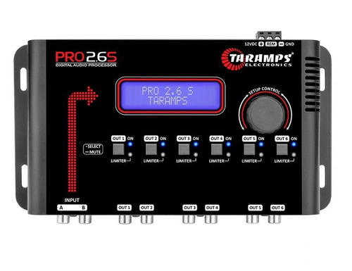 Processador De Audio Crossover Pro 2.6s Taramps Lançamento