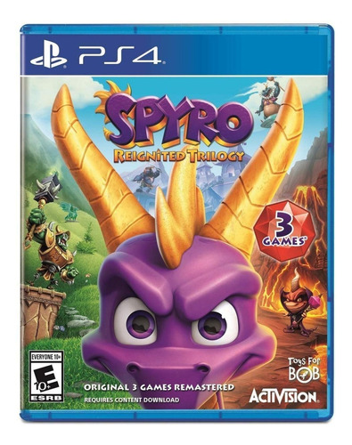 Spyro Reignited Trilogy  Standard Edition Activision Ps4 Físico