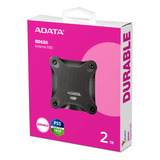 Disco Externo Solido Adata Sd620-2tbcbk Negro 2 Tb