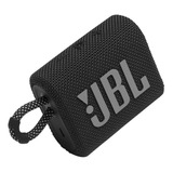 Parlante Portátil Jbl Go 3 Color Negro Color Black