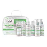 Kit Limpeza De Pele Facial Clean Skin 6 Produtos - Raavi