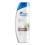  Shampoo Head & Shoulders Dermo Sensitive Extractos De Sábila Aloe 375ml