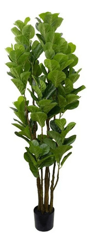 Arvore Planta Permanente Artificial Ficus Lyrata - 1,20 Cm