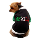 Chamarra Negra México Pet Pals Perro Talla 6 Mundial Futbol