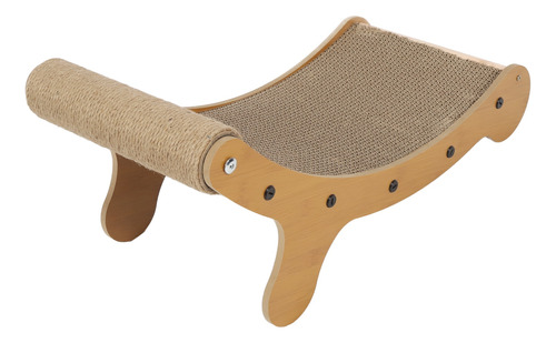 Sillón De Salón Cat Scratcher, Multiusos, Duradero, Curvo