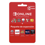  Nintendo Switch Online + Paquete De Expansión - 12 Meses