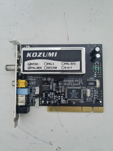 Placa Pci Sintonizador De Tv Kozumi 