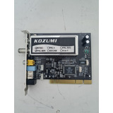 Placa Pci Sintonizador De Tv Kozumi 