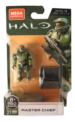 Master Chief Mark V Armor Spartan 117 Mega Construx Halo Fig