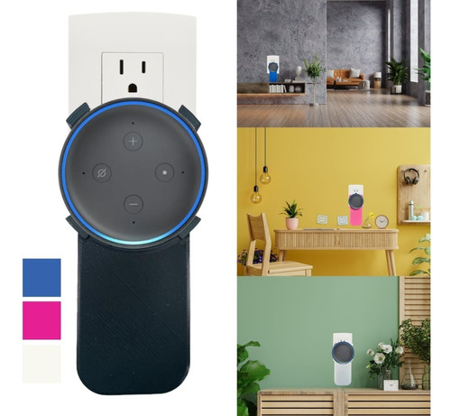 Base Soporte Pared Echo Dot Alexa 3ra Generacion Google Home