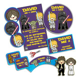 Kit Imprimible Star Wars Kids Personalizado Cumpleaños Candy