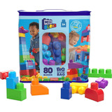 Mega Bloks Kit De Blocos De Montar Bag Com 80 Peças - Mattel
