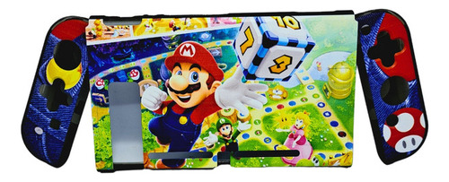 Carcasa Protectora Diseño Mario Party Para Nintendo Switch