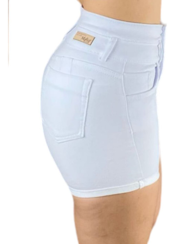 Nueva Coleccion Short Jeans Stretch Para Dama Talla 6/12