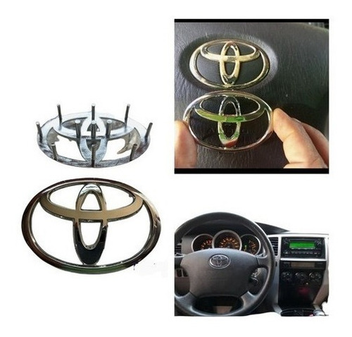 Emblema Volante Toyota Corolla 2009 2010 2011 2012 2013 2014 Foto 2