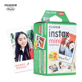 Fujifilm Instax Mini 20 Sheets Color Blanco Película Papel