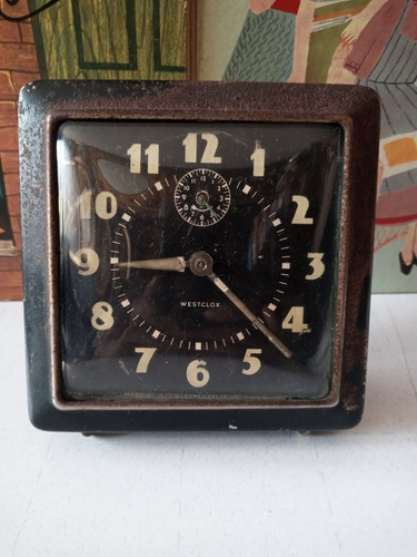 Antiguo Reloj Despertador Para Piezas O Decoración Westclox