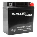 Bateria Yb5l-b 12v 7ah Sellada Para Moto Ybr125 Kinlley