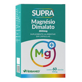 Supra Magnésio Dimalato - 60 Cápsulas - Herbamed