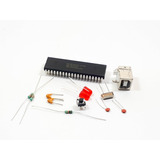 Microcontrolador Pic18f4550 Usb, Con Componentes Básicos