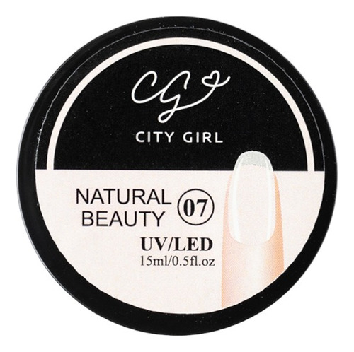 Gel De Construccion Uñas Esculpidas Uv/led City Girl 15ml