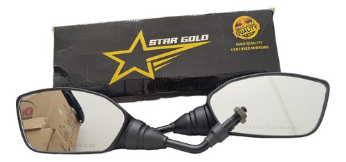 Espejos Juego Tvs Apache Rtr 160 180 10 Mm Star Gold