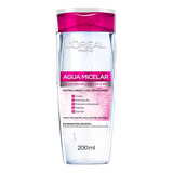 Agua Micelar L'oréal Paris Hidra Total 5 Solución De Limpieza 5 En 1 X 200ml Para Todo Tipo De Piel Incluso Piel Sensible