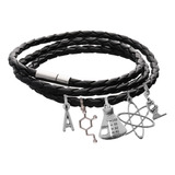 Pulsera Química Dije Molécula Dopamina Matraz Átomo Letra