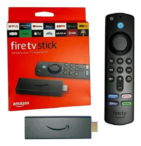 Amazon Fire Tv Stick 3º Geração Fuill Hd 8gb Bi Volt