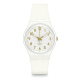 Swatch Gent Biosourced Reloj De Cuarzo Blanco Bishop, Blanc.