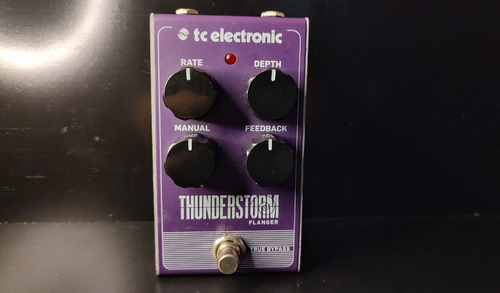 Pedal Tc Electronic Thunderstorm Flanger 