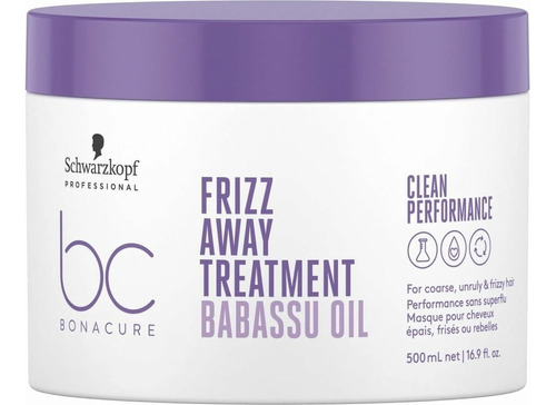 Frizz Away Treatment 500ml Bc - mL a $332