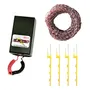 Kit Boyero 5km + Hilo 50mts + Varilla Plástica Corta X4 | Mismo precio en cuotas