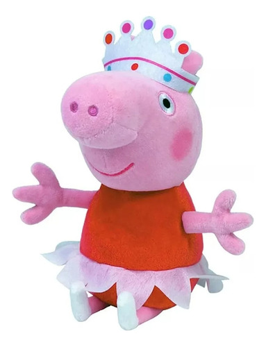 Peluche Peppa Pig Princesa 23 Cm 