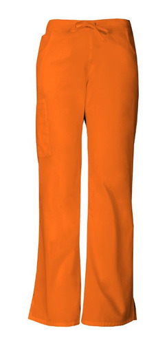 Pantalón Quirúrgico Dama Color Naranja Marca Dickies Medical