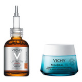 Kit Vichy Serum Vitamina C + Crema Mineral 89 S/fragancia