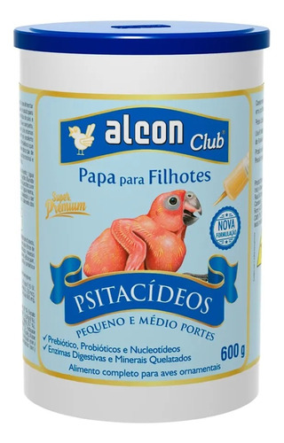 Alcon Super Premium Papa Filhotes Psitacideos 600 G