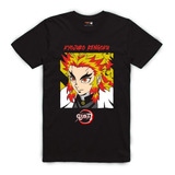 Playera Demon Slayer Anime Kyojuro Rengoku &0032ds