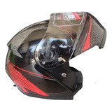 Casco  Moto Abatible Doble Visor  Certificado