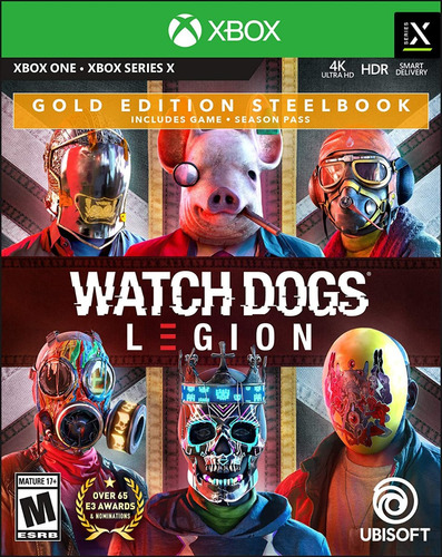 Watch Dogs: Legion Gold Steelbook Edition Xbox One-series X